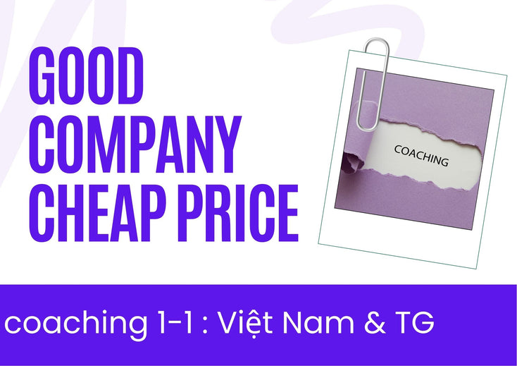Coaching 1:1 - Đầu tư chứngkhoán, tài chính doanh nghiệp